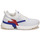 Schoenen Dames Lage sneakers Skechers SPLIT/OVERPASS Wit / Blauw / Rood