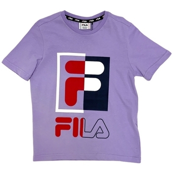 Textiel Kinderen T-shirts korte mouwen Fila 688149 Violet