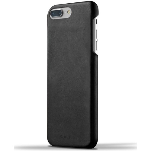 Tassen Tassen   Mujjo Leather Case iPhone 7 Plus Zwart