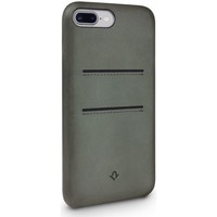 Tassen Telefoontassen Twelve South Relaxed Leather Case Pockets iPhone 8 Plus / 7 Plus Dried Herb 