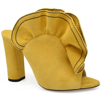 Schoenen Dames Leren slippers Jimmy Choo  Geel