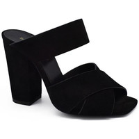 Schoenen Dames Sandalen / Open schoenen Saint Laurent  Zwart