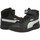 Schoenen Jongens Sneakers Puma SMASH V2 MID L FUR Zwart