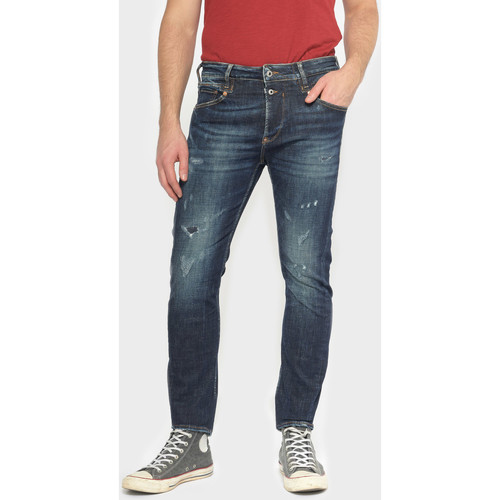 Textiel Heren Jeans Le Temps des Cerises Jeans tapered 900/16 tapered, 7/8 Blauw