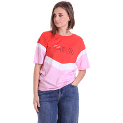 Textiel Dames T-shirts korte mouwen Fila 683162 Rood