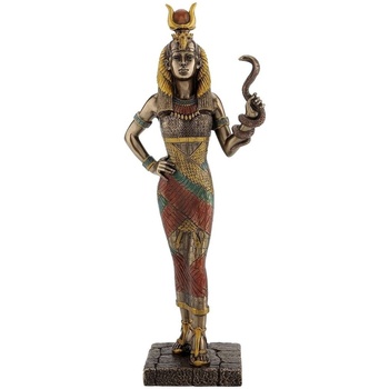 Wonen Beeldjes  Signes Grimalt Hathor-Egyptische Godin Goud