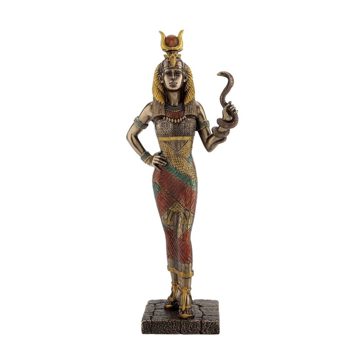 Wonen Beeldjes  Signes Grimalt Hathor-Egyptische Godin Goud