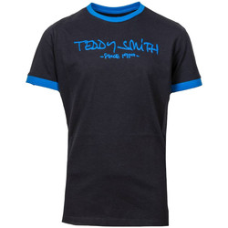 Textiel Jongens T-shirts & Polo’s Teddy Smith  Zwart