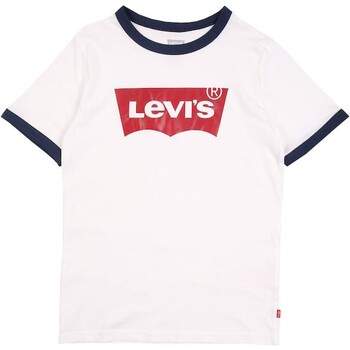 Textiel Meisjes T-shirts korte mouwen Levi's 160407 Wit