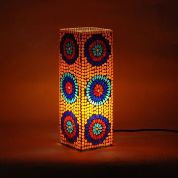 Signes Grimalt Rechthoekige Mozaïeklamp Multicolour