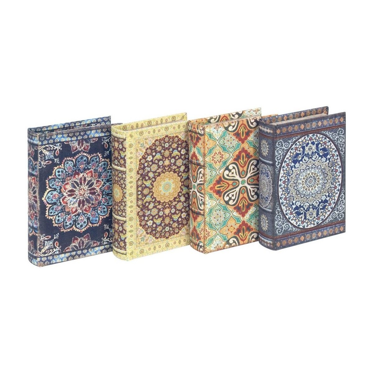 Wonen Manden en dozen Signes Grimalt Mandala Boek Dozen Set 4U Multicolour