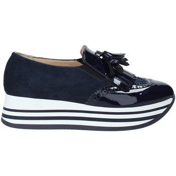 Schoenen Dames Instappers Grace Shoes MAR016 Blauw