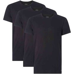 Textiel Heren T-shirts korte mouwen Calvin Klein Jeans 000NB4011E Zwart
