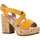 Schoenen Dames Sandalen / Open schoenen Stonefly CAROL 4 VELOUR Oranje