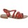 Schoenen Dames Sandalen / Open schoenen Iota 539 Rood