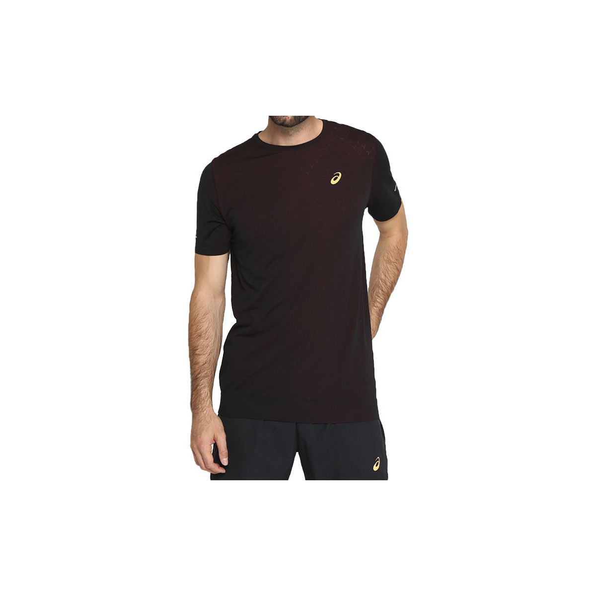 Textiel Heren T-shirts korte mouwen Asics Gel-Cool SS Top Tee Zwart