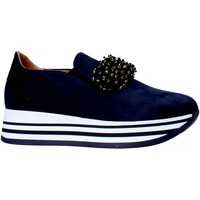 Schoenen Dames Instappers Grace Shoes MAR015 Blauw