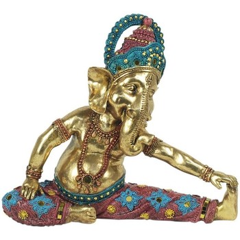 Wonen Beeldjes  Signes Grimalt Ganesha Yoga-Figuur Goud