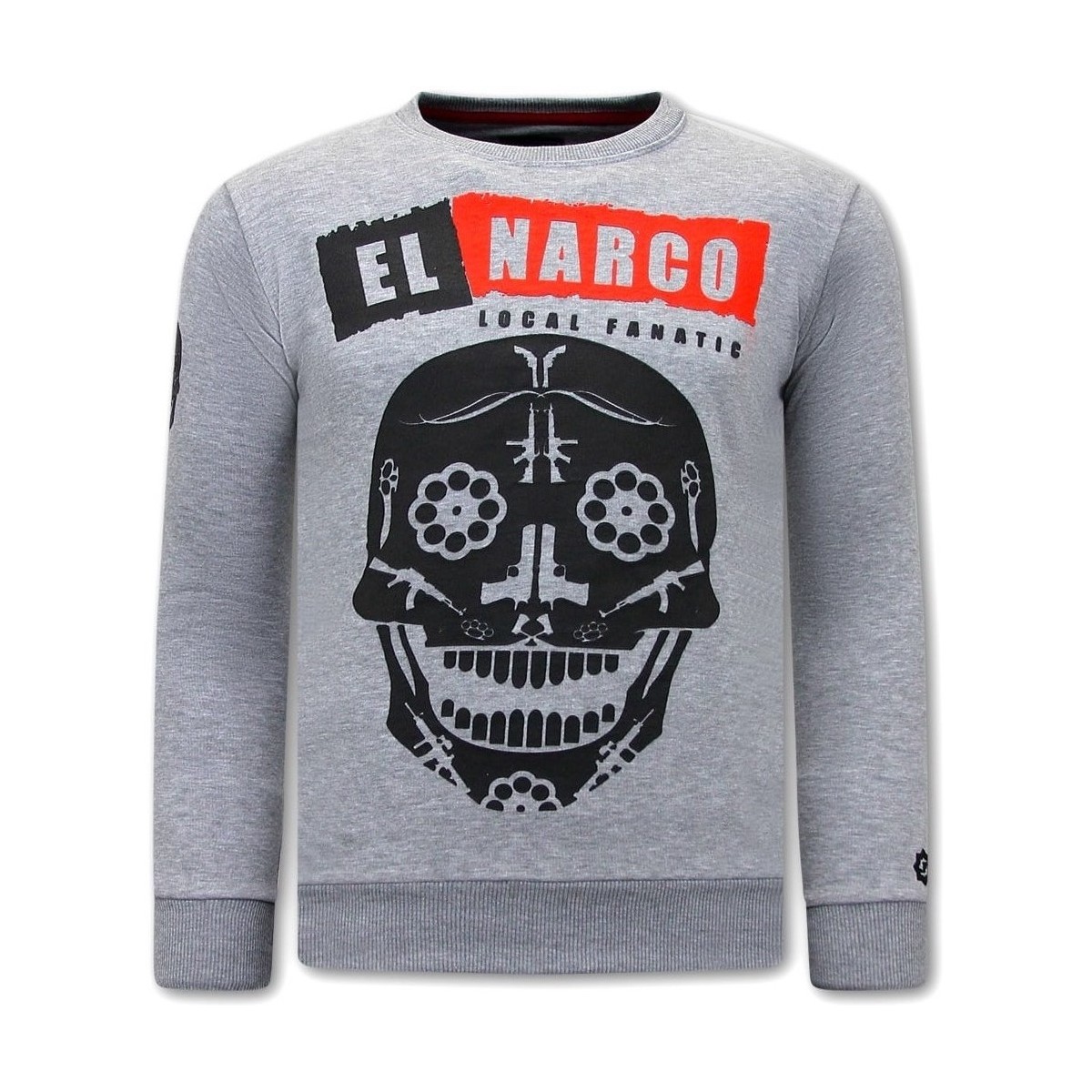 Textiel Heren Sweaters / Sweatshirts Local Fanatic Print El Narco Grijs