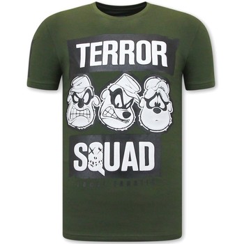 Textiel Heren T-shirts korte mouwen Local Fanatic Beagle Boys Squad Groen