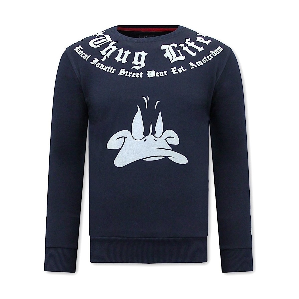 Textiel Heren Sweaters / Sweatshirts Local Fanatic Print Thug Life Blauw