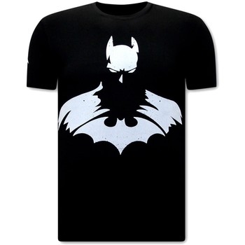 Textiel Heren T-shirts korte mouwen Local Fanatic Stoere S Batman Print Zwart