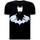 Textiel Heren T-shirts korte mouwen Local Fanatic Stoere S Batman Print Zwart