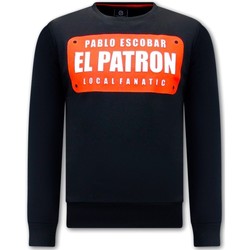 Textiel Heren Sweaters / Sweatshirts Local Fanatic Pablo Escobar EL Patrom Zwart