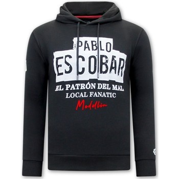 Textiel Heren Sweaters / Sweatshirts Local Fanatic Hoodie Print Pablo Escobar Zwart