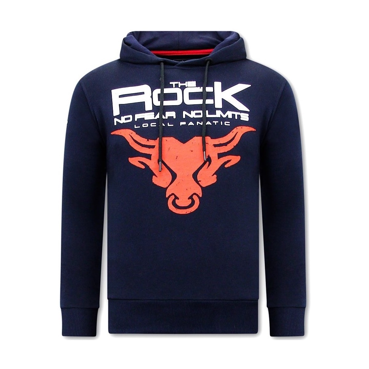 Textiel Heren Sweaters / Sweatshirts Local Fanatic Hoodie Print The Rock Blauw