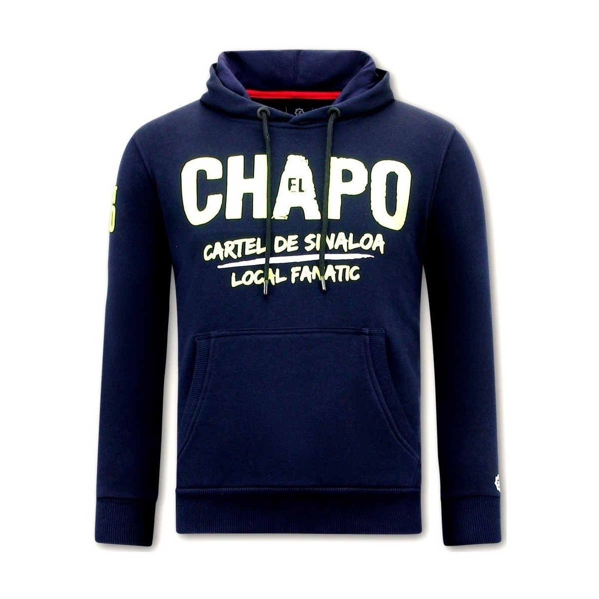 Textiel Heren Sweaters / Sweatshirts Local Fanatic Hoodie Print El Chapo Blauw