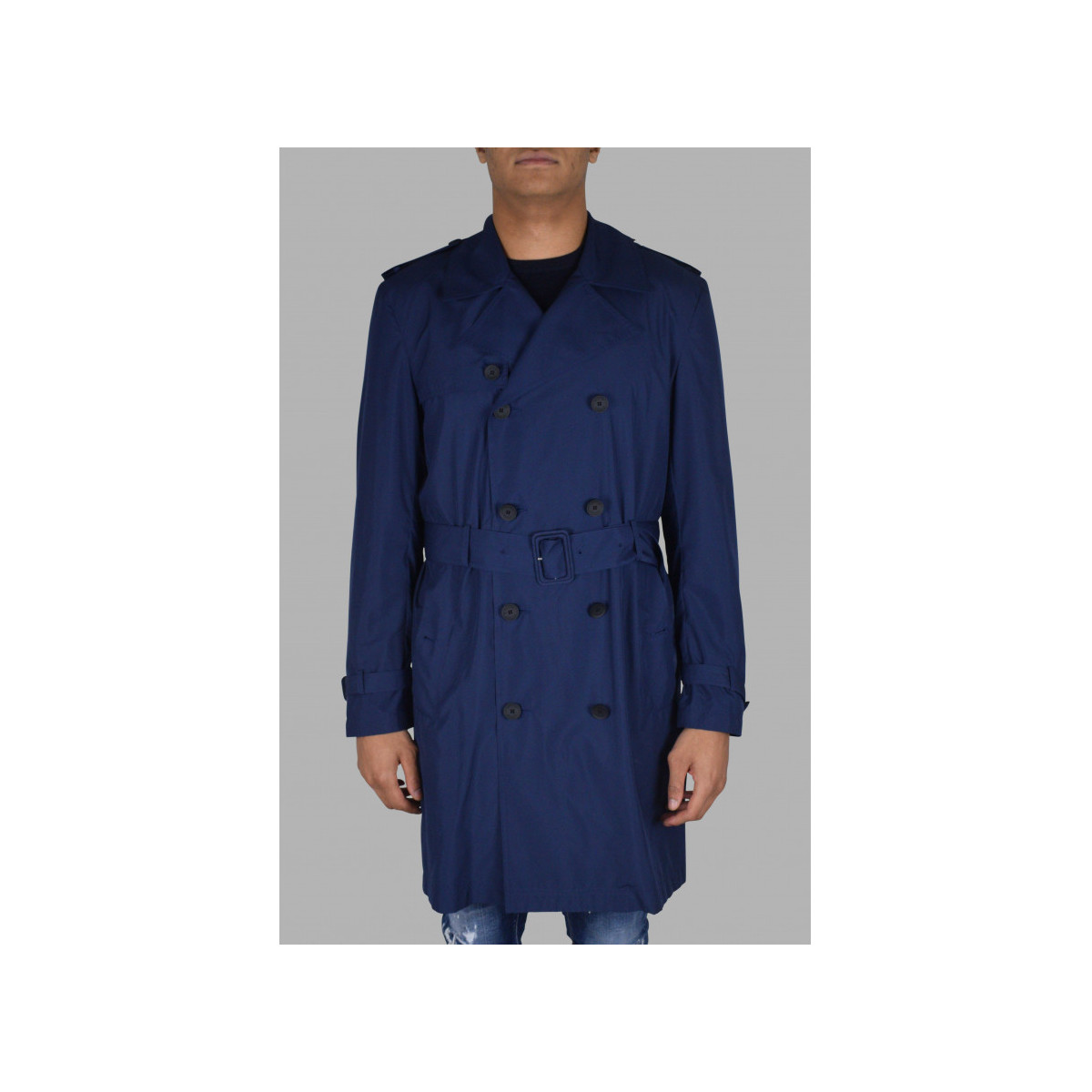Textiel Heren Mantel jassen Valentino  Blauw
