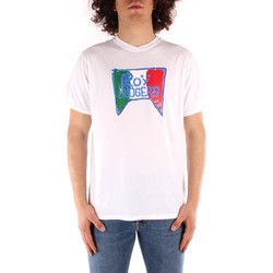 Textiel Heren T-shirts korte mouwen Roy Rogers P21RRU513C7480013 Wit
