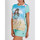 Textiel Dames Pyjama's / nachthemden Admas Pyjamashort t-shirt Hello Summer Santoro blauw Blauw