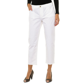 Textiel Dames Broeken / Pantalons Armani jeans 3Y5J03-5NZXZ-1100 Wit