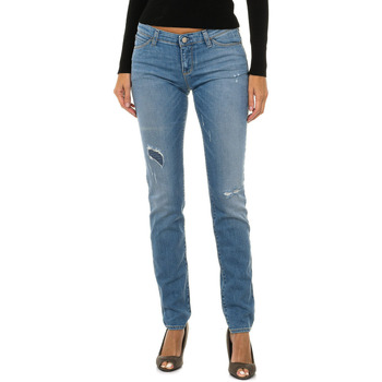 Textiel Dames Broeken / Pantalons Armani jeans 3Y5J06-5D0UZ-1500 Blauw