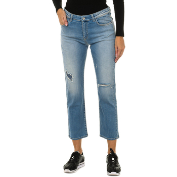 Textiel Dames Broeken / Pantalons Armani jeans 3Y5J10-5D0UZ-1500 Blauw