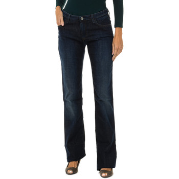 Textiel Dames Broeken / Pantalons Armani jeans 6X5J07-5D0DZ-1500 Blauw