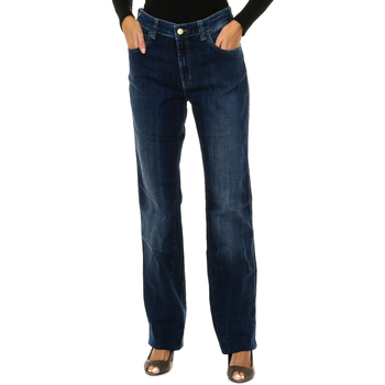 Textiel Dames Broeken / Pantalons Armani jeans 6X5J75-5D03Z-1500 Blauw