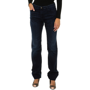 Textiel Dames Broeken / Pantalons Armani jeans 6X5J85-5D0RZ-1500 Blauw