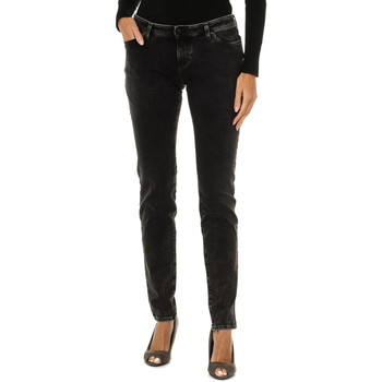 Textiel Dames Broeken / Pantalons Armani jeans 6Y5J06-5D26Z-0960 Zwart