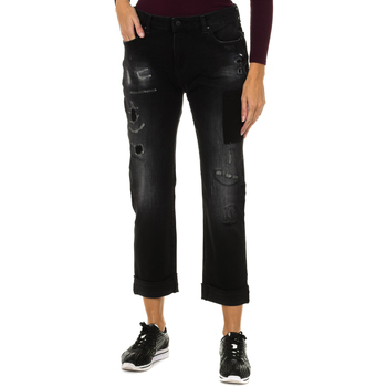 Textiel Dames Broeken / Pantalons Armani jeans 6Y5J10-5D2SZ-1200 Zwart