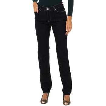 Textiel Dames Broeken / Pantalons Armani jeans 6Y5J18-5D2AZ-1500 Blauw