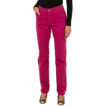Textiel Dames Broeken / Pantalons Armani jeans 6Y5J18-5D3IZ-1449 Roze