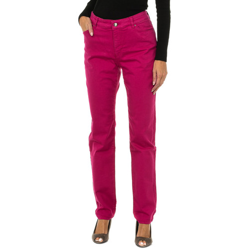 Hoop van Bang om te sterven Grap Armani jeans 6Y5J18-5D3IZ-1449 Roze - Gratis levering | Spartoo.nl ! -  Textiel Broeken / Pantalons Dames € 91,00