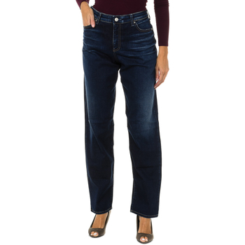 Textiel Dames Broeken / Pantalons Armani jeans 6Y5J90-5D2IZ-1500 Blauw