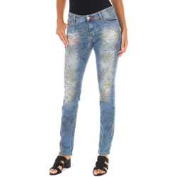 Textiel Dames Jeans Met 70DB50254-D1059 Blauw