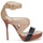 Schoenen Dames Sandalen / Open schoenen John Galliano AN6363 Roze / Marine / Beige