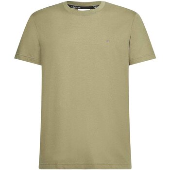 Textiel Heren T-shirts korte mouwen Calvin Klein Jeans K10K107088 Groen