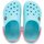 Schoenen Kinderen Leren slippers Crocs CR.204537-IBWH Ice blue/white